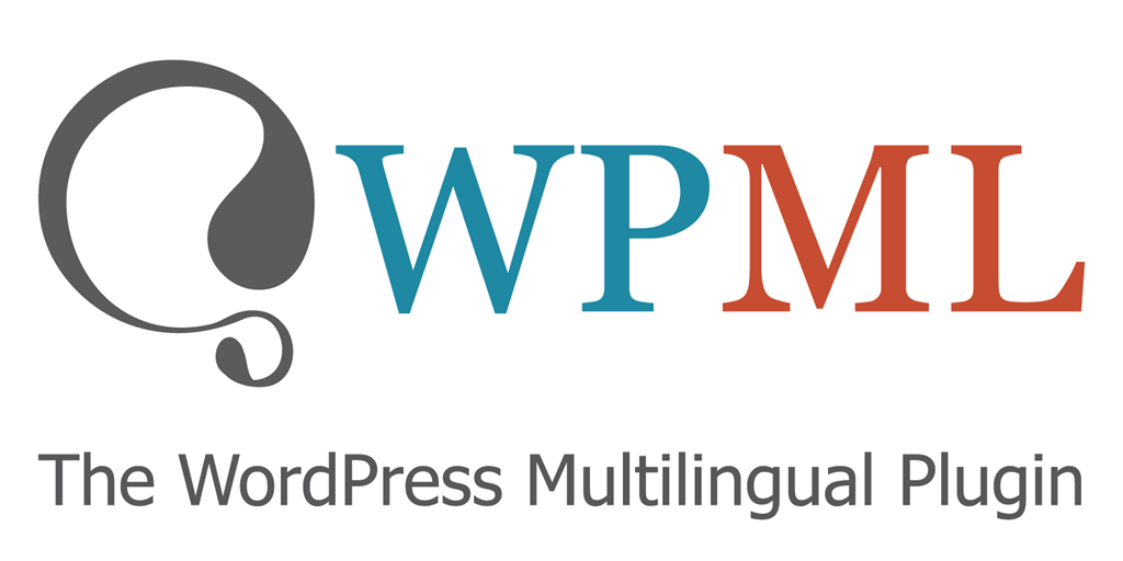 Logo di WPML, plugin di WordPress.