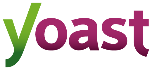 Logo di Yoast SEO, plugin di WordPress.
