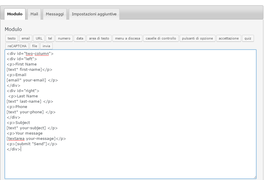 Creare-Modulo-di-contatto-su-due-colonne