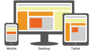 Esempi di layout responsive per un tema WordPress.