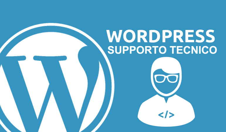 Sesta categoria chiave: supporto tecnico WordPress.