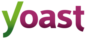 Logo di Yoast SEO, plugin di WordPress.