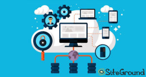 Web hosting di Siteground.