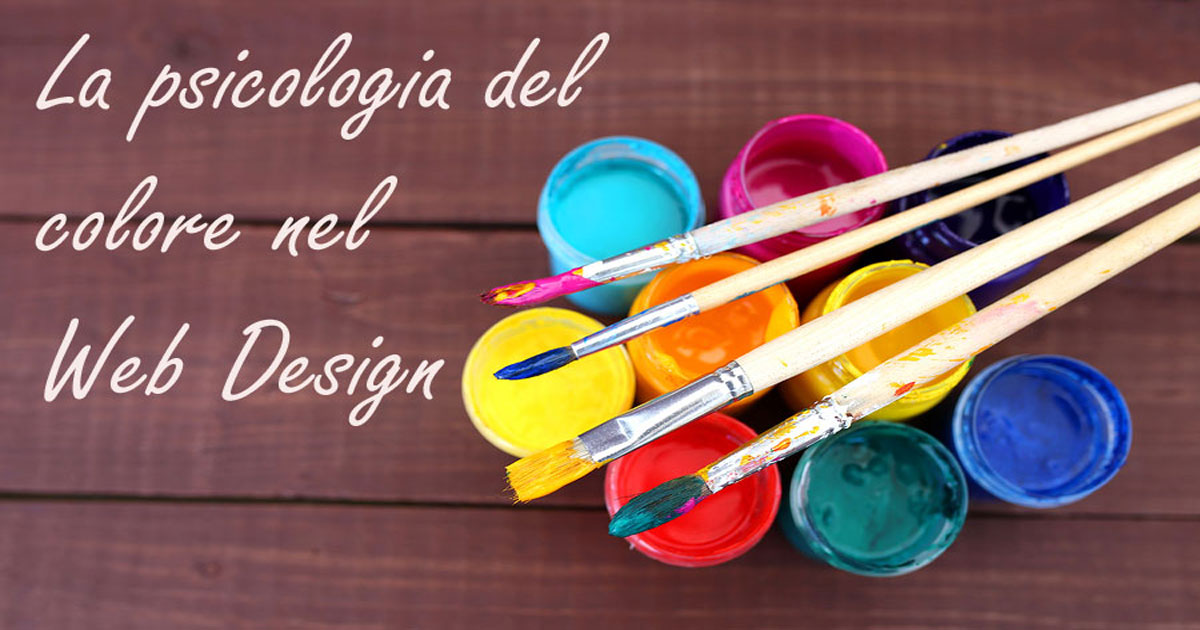 La psicologia del colore nel web design.