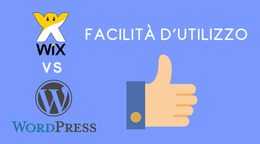 Wix vs WordPress : facilità d'utilizzo