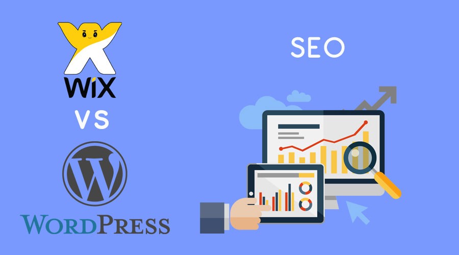 Wix vs WordPress : SEO