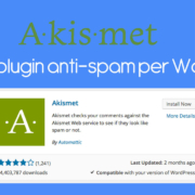 Akismet il miglior plugin anti-spam per WordPress