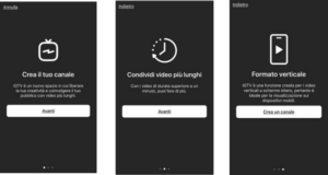 Come utilizzare IGTV per il tuo business : primi step
