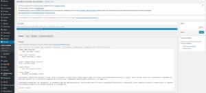 Creare un modulo di contatto su WordPress : creazione modulo CF7
