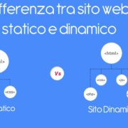 Differenza tra sito web statico e dinamico