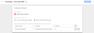 Dwell Time : Creazione Attivatore GTM