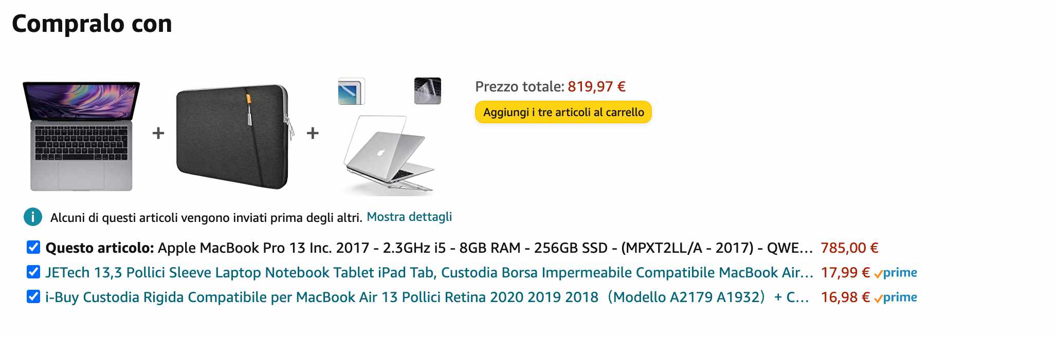 Come creare offerte su WooCommerce con più prodotti